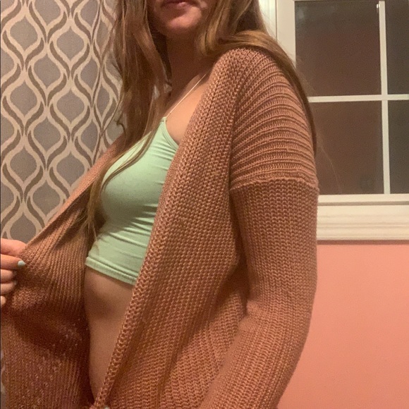 Dusty rose cardigan - Picture 2 of 3